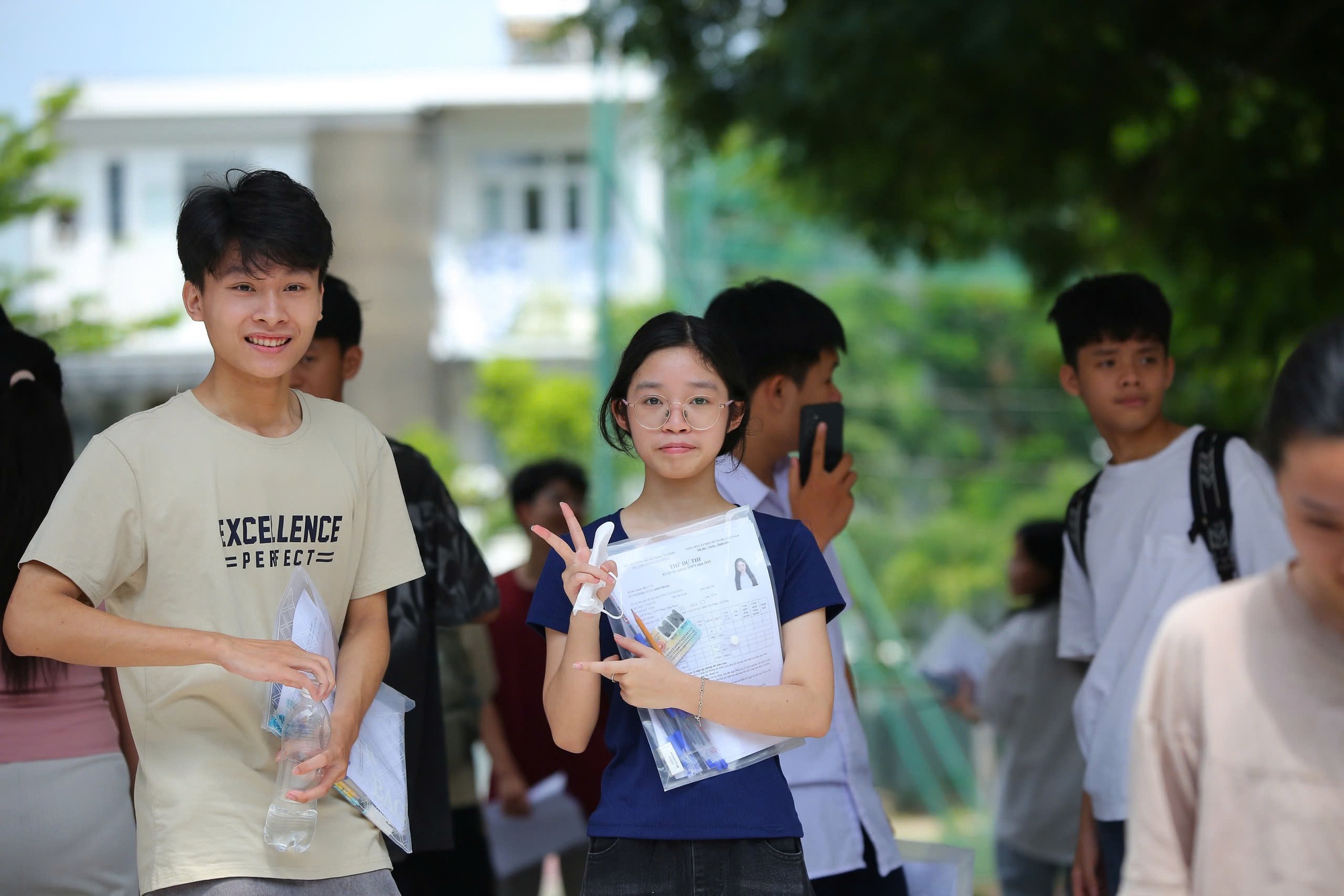 Đà Nẵng: Kỳ thi tốt nghiệp THPT diễn ra an toàn, nghiêm túc- Ảnh 1. Đà Nẵng: Kỳ thi tốt nghiệp THPT diễn ra an toàn, nghiêm túc- Ảnh 1.