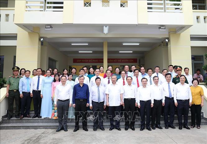 Tổng Bí thư Tô Lâm khảo sát thực tế mô hình tổ chức chính quyền địa phương 2 cấp tại TPHCM- Ảnh 7. Tổng Bí thư Tô Lâm khảo sát thực tế mô hình tổ chức chính quyền địa phương 2 cấp tại TPHCM- Ảnh 7.