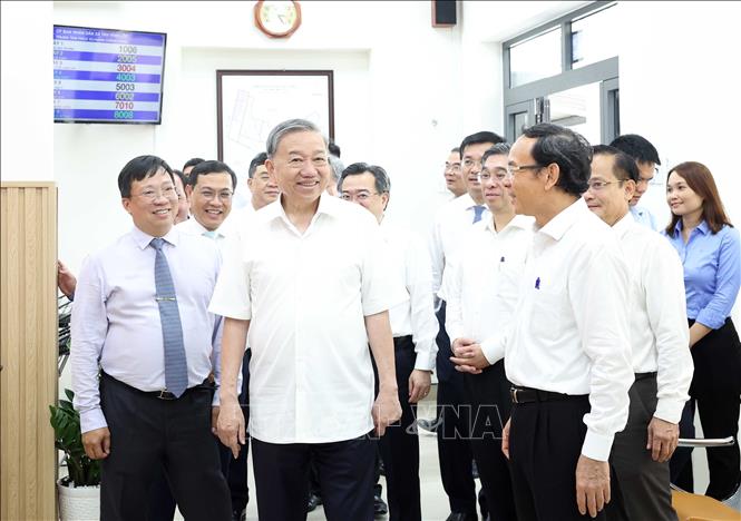 Tổng Bí thư Tô Lâm khảo sát thực tế mô hình tổ chức chính quyền địa phương 2 cấp tại TPHCM- Ảnh 3. Tổng Bí thư Tô Lâm khảo sát thực tế mô hình tổ chức chính quyền địa phương 2 cấp tại TPHCM- Ảnh 3.