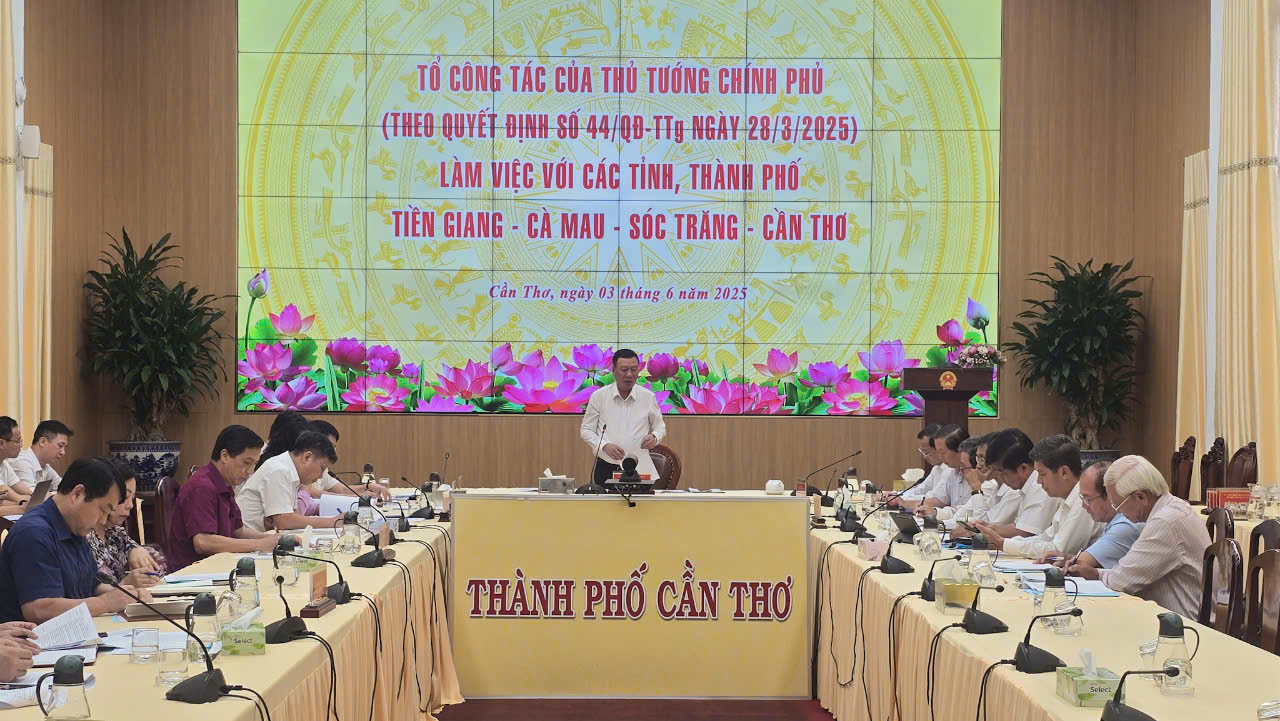 Tổng Thanh tra Chính phủ làm việc với 4 tỉnh ĐBSCL về giải quyết khiếu nại, tố cáo kéo dài, vượt cấp- Ảnh 1. Tổng Thanh tra Chính phủ làm việc với 4 tỉnh ĐBSCL về giải quyết khiếu nại, tố cáo kéo dài, vượt cấp- Ảnh 1.