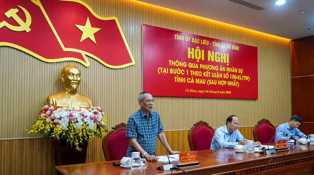 58 người đủ tuổi tái cử Ban Chấp hành Tỉnh ủy Cà Mau sau hợp nhất- Ảnh 1. 58 người đủ tuổi tái cử Ban Chấp hành Tỉnh ủy Cà Mau sau hợp nhất- Ảnh 1.