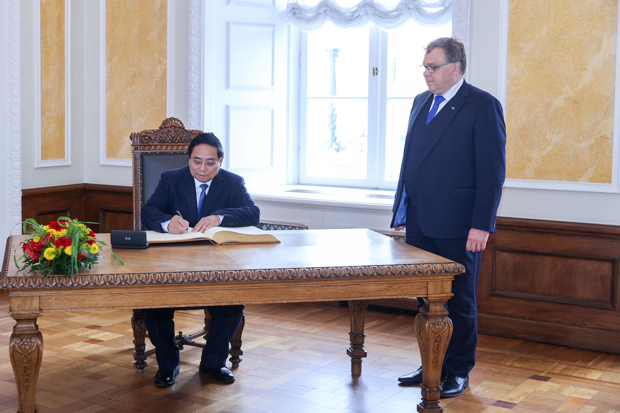 Thủ tướng Phạm Minh Chính hội kiến Chủ tịch Quốc hội Estonia- Ảnh 4. Thủ tướng Phạm Minh Chính hội kiến Chủ tịch Quốc hội Estonia- Ảnh 4.