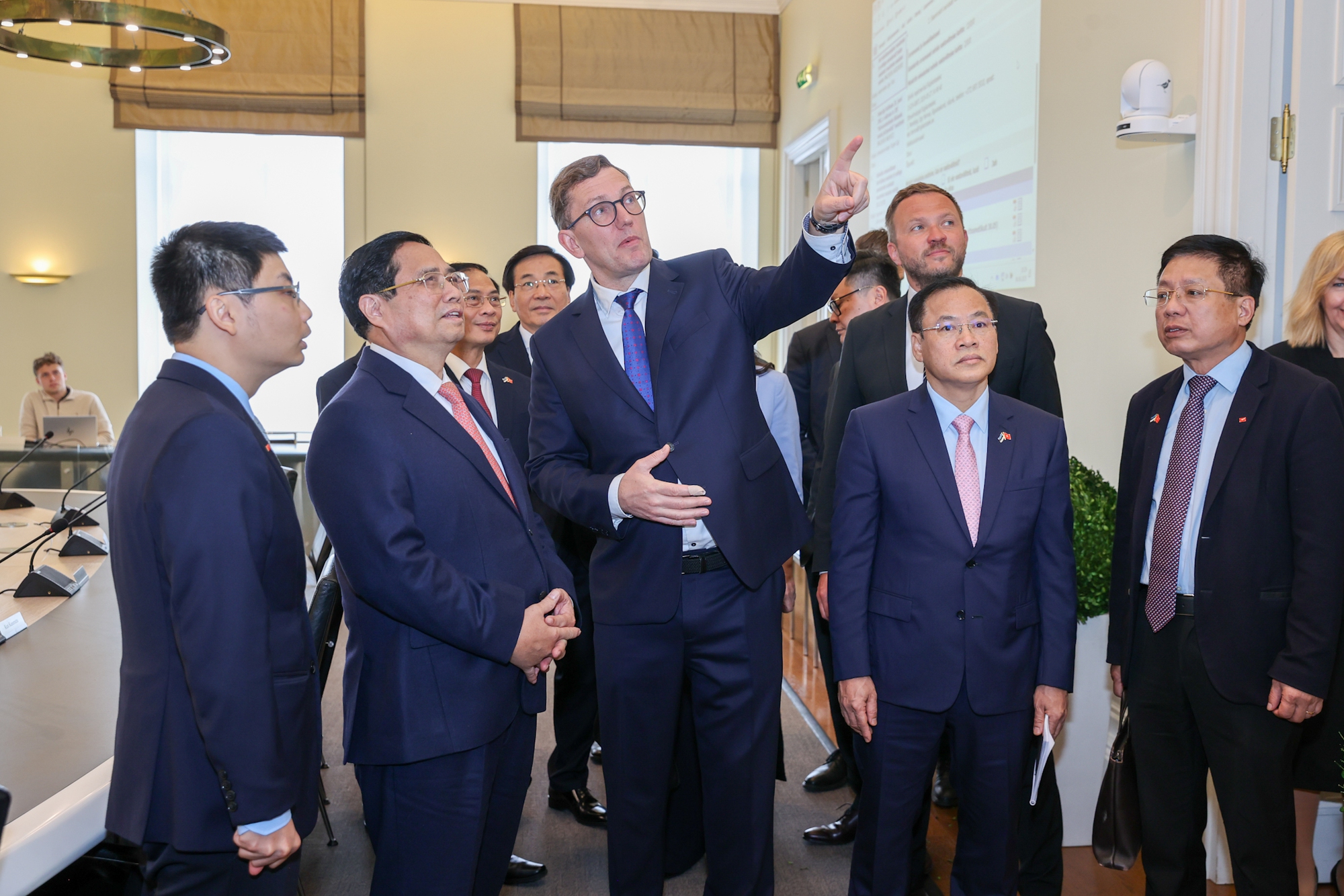Thủ tướng Phạm Minh Chính hội đàm với Thủ tướng Estonia- Ảnh 7. Thủ tướng Phạm Minh Chính hội đàm với Thủ tướng Estonia- Ảnh 7.