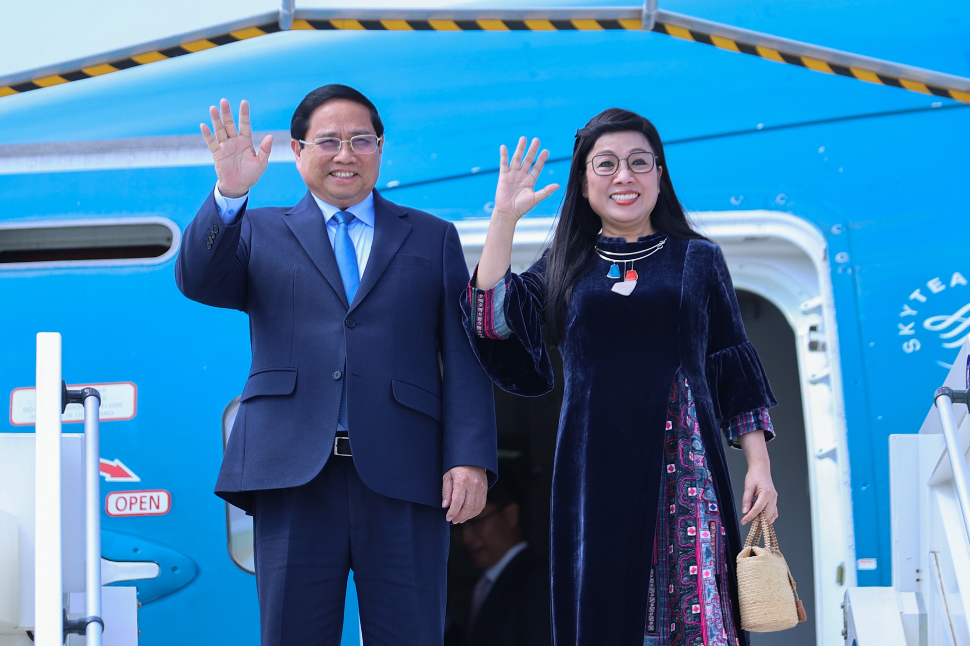 Thủ tướng Phạm Minh Chính tới Nice, bắt đầu chuyến công tác tại Cộng hoà Pháp- Ảnh 1. Thủ tướng Phạm Minh Chính tới Nice, bắt đầu chuyến công tác tại Cộng hoà Pháp- Ảnh 1.