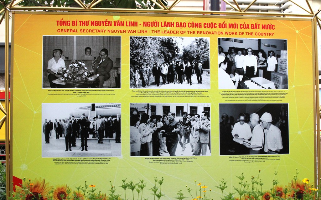 Khai mạc triển lãm ảnh 'Đồng chí Nguyễn Văn Linh - Nhà lãnh đạo kiên định và sáng tạo của cách mạng Việt Nam'