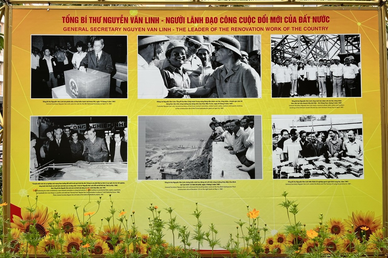 Khai mạc triển lãm ảnh 'Đồng chí Nguyễn Văn Linh - Nhà lãnh đạo kiên định và sáng tạo của cách mạng Việt Nam'- Ảnh 7.