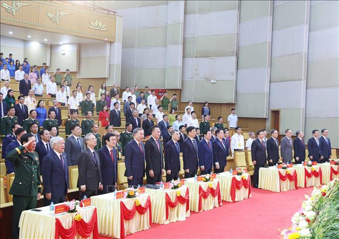 Kỷ niệm trọng thể 110 năm Ngày sinh Tổng Bí thư Nguyễn Văn Linh- Ảnh 1. Kỷ niệm trọng thể 110 năm Ngày sinh Tổng Bí thư Nguyễn Văn Linh- Ảnh 1.