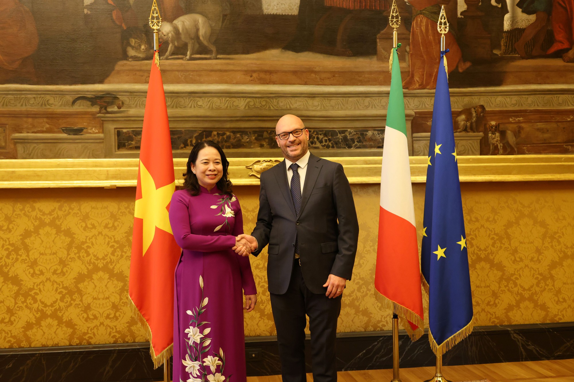 Thúc đẩy hợp tác giữa Việt Nam – Italy trên nhiều lĩnh vực- Ảnh 1. Thúc đẩy hợp tác giữa Việt Nam – Italy trên nhiều lĩnh vực- Ảnh 1.