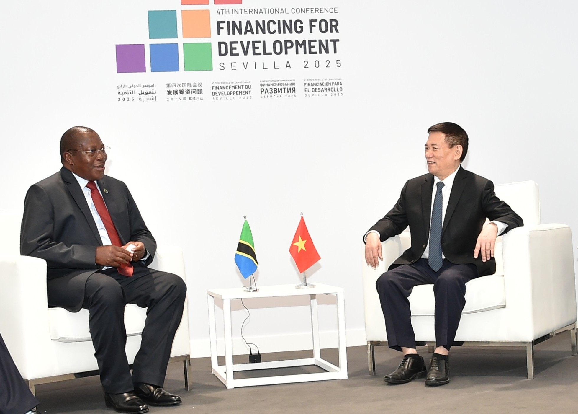 Phó Thủ tướng Hồ Đức Phớc gặp Phó Tổng thống Tanzania- Ảnh 1.