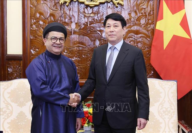 Chủ tịch nước Lương Cường tiếp Đại sứ Chile đến chào từ biệt- Ảnh 1. Chủ tịch nước Lương Cường tiếp Đại sứ Chile đến chào từ biệt- Ảnh 1.