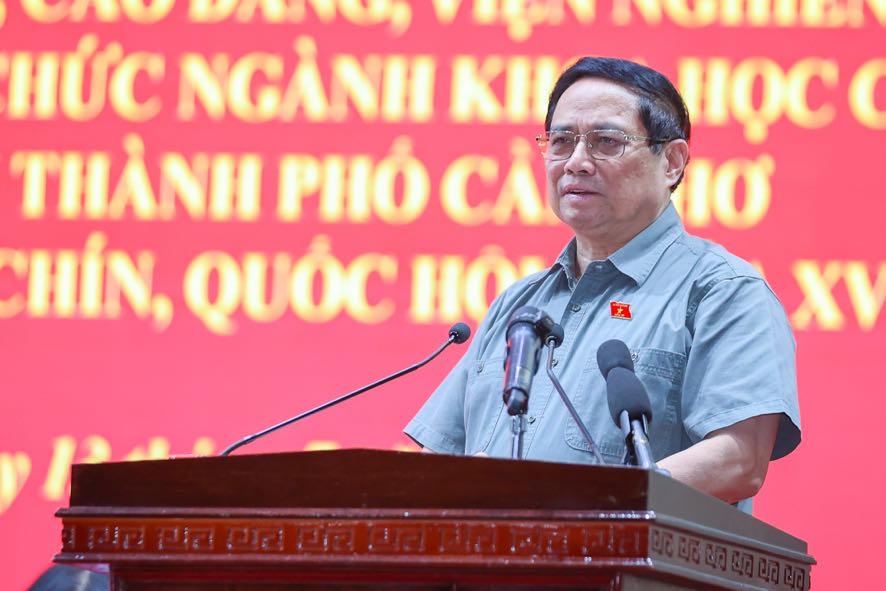 Thủ tướng Phạm Minh Chính tiếp xúc cử tri Cần Thơ- Ảnh 2. Thủ tướng Phạm Minh Chính tiếp xúc cử tri Cần Thơ- Ảnh 2.
