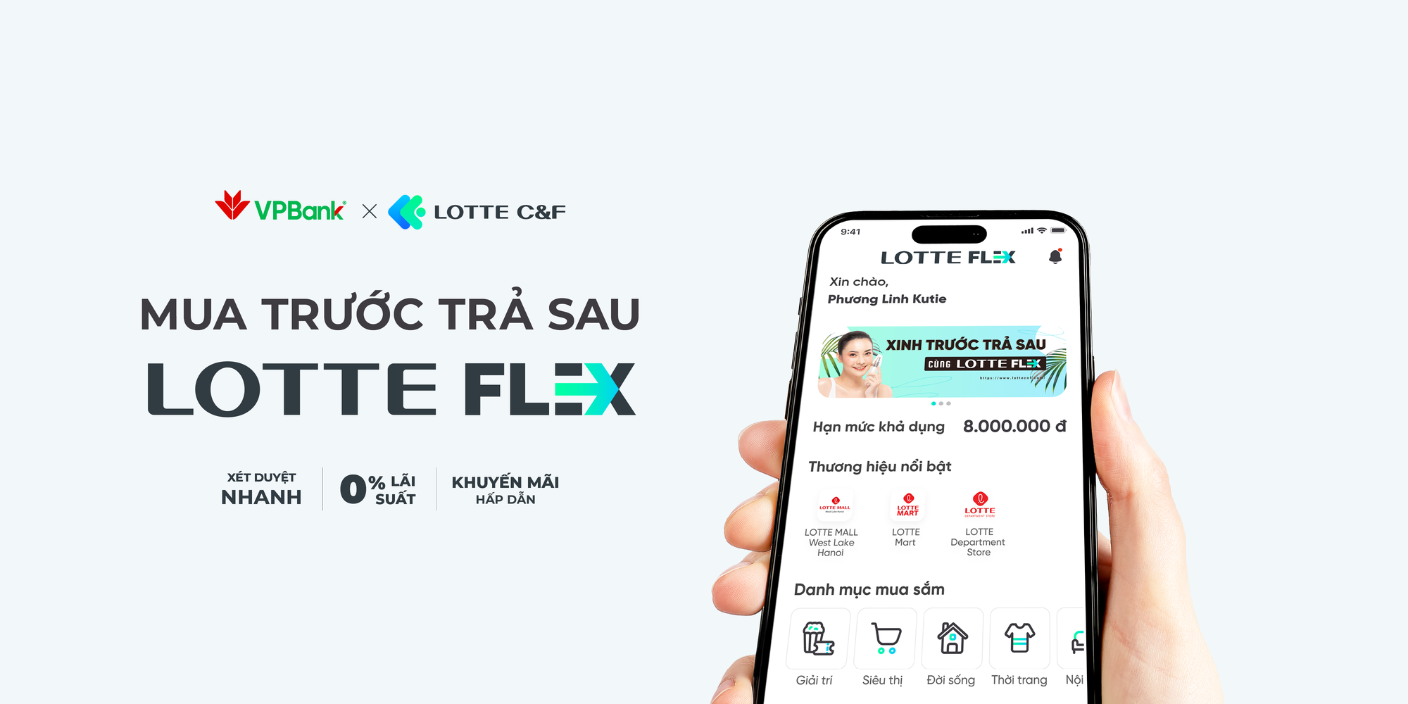 VPBank bắt tay đối tác ra mắt LOTTE FLEX - Ảnh 2. VPBank bắt tay đối tác ra mắt LOTTE FLEX - Ảnh 2.