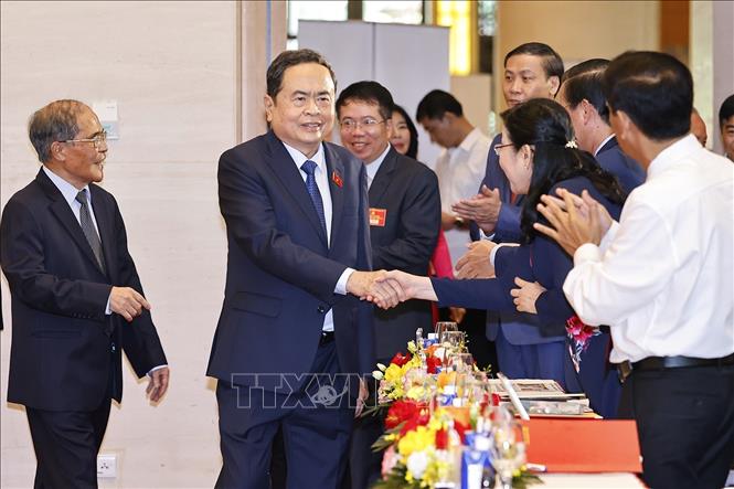Chủ tịch Quốc hội Trần Thanh Mẫn dự Đại hội Đảng bộ Văn phòng Quốc hội- Ảnh 1.