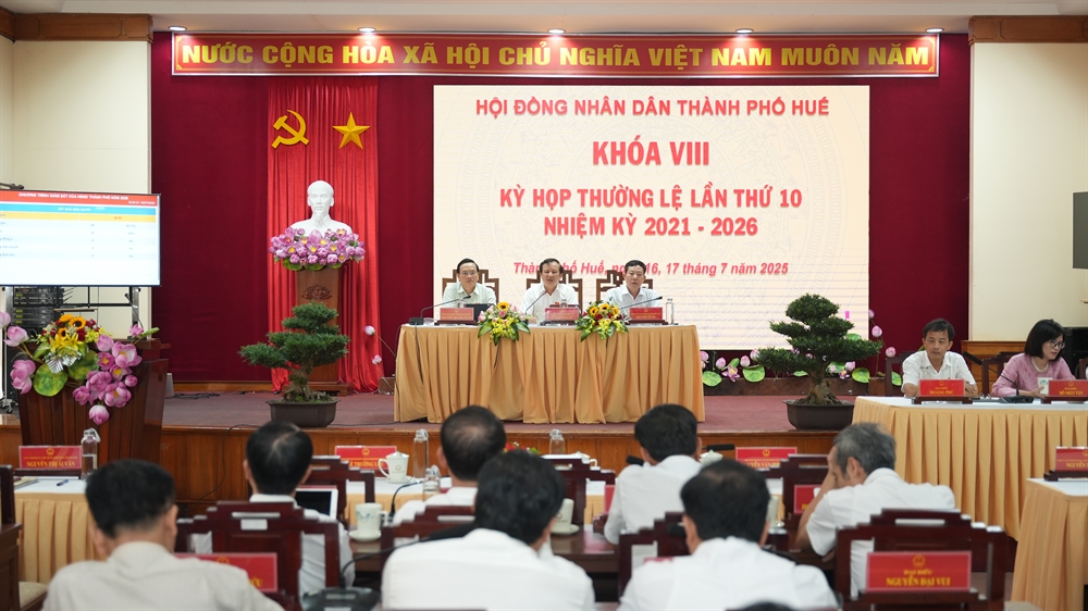 TP Huế tập trung 5 nhóm nhiệm vụ trọng tâm trong 6 tháng cuối năm- Ảnh 1.