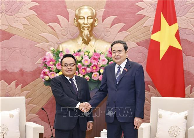 Chủ tịch Quốc hội Trần Thanh Mẫn tiếp Chủ tịch Kiểm toán Nhà nước Lào- Ảnh 1. Chủ tịch Quốc hội Trần Thanh Mẫn tiếp Chủ tịch Kiểm toán Nhà nước Lào- Ảnh 1.