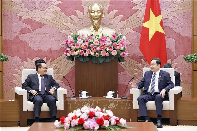 Chủ tịch Quốc hội Trần Thanh Mẫn tiếp Chủ tịch Kiểm toán Nhà nước Lào- Ảnh 2. Chủ tịch Quốc hội Trần Thanh Mẫn tiếp Chủ tịch Kiểm toán Nhà nước Lào- Ảnh 2.