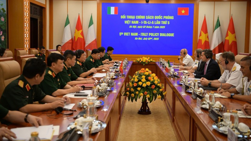 Đối thoại Chính sách quốc phòng Việt Nam-Italia lần thứ 5 thành công tốt đẹp- Ảnh 1.