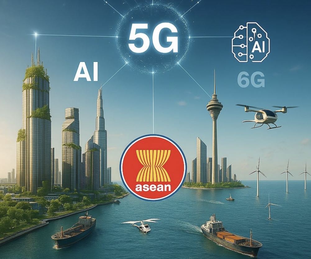 Cơ hội kinh tế 130 tỷ USD: ASEAN cần bứt tốc trong cuộc đua 5G - AI- Ảnh 1. Cơ hội kinh tế 130 tỷ USD: ASEAN cần bứt tốc trong cuộc đua 5G - AI- Ảnh 1.