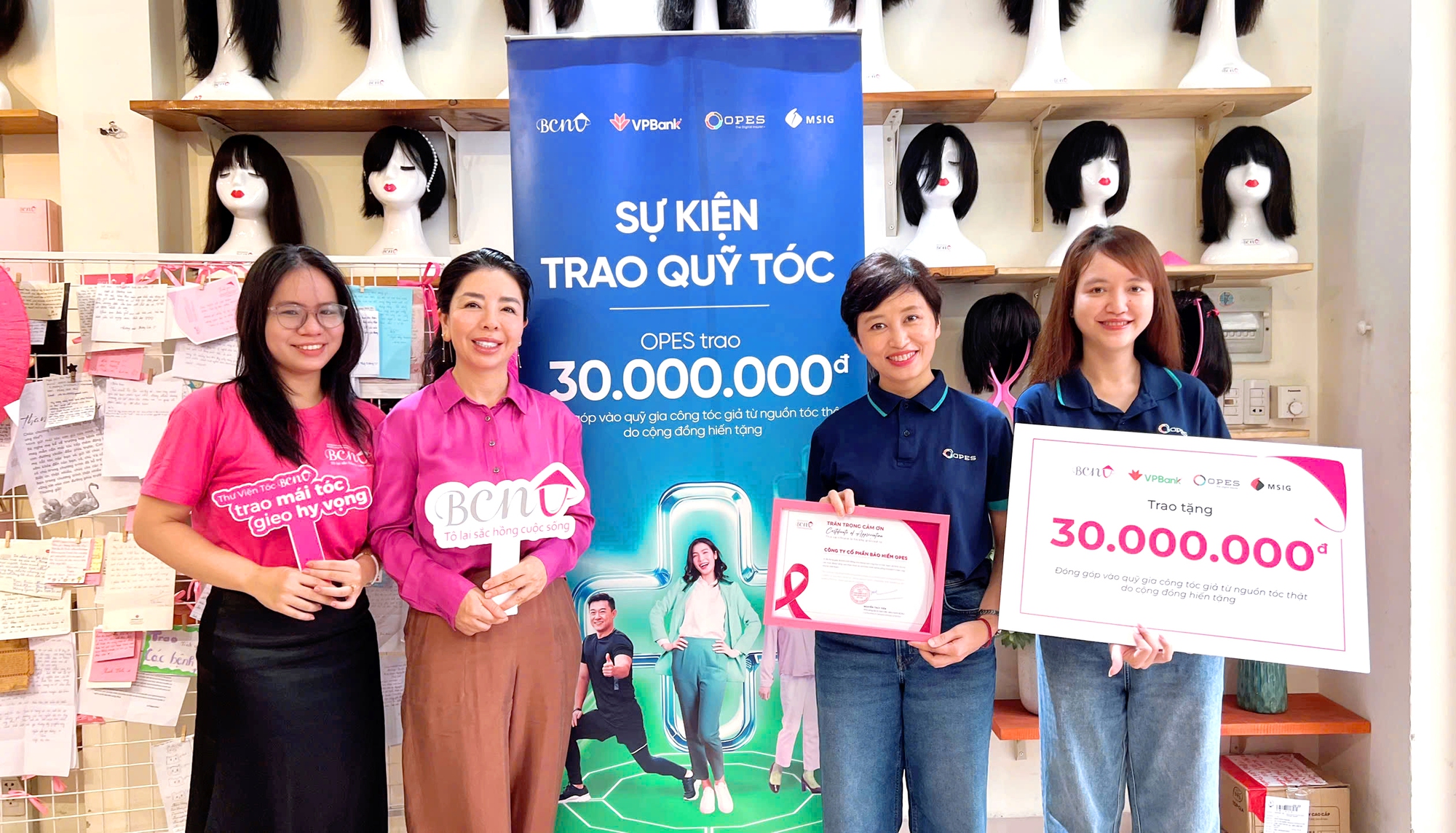 OPES, VPBank và MSIG đồng hành gây quỹ hỗ trợ bệnh nhân ung thư- Ảnh 1. OPES, VPBank và MSIG đồng hành gây quỹ hỗ trợ bệnh nhân ung thư- Ảnh 1.