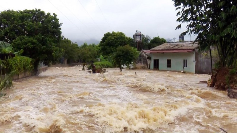 Tập trung ứng phó khẩn cấp với mưa lũ trên lưu vực sông Cả- Ảnh 1. Tập trung ứng phó khẩn cấp với mưa lũ trên lưu vực sông Cả- Ảnh 1.