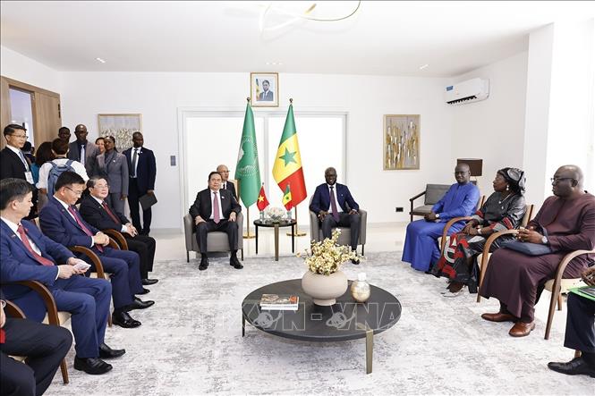 Chủ tịch Quốc hội Trần Thanh Mẫn hội đàm với Chủ tịch Quốc hội Senegal- Ảnh 2. Chủ tịch Quốc hội Trần Thanh Mẫn hội đàm với Chủ tịch Quốc hội Senegal- Ảnh 2.