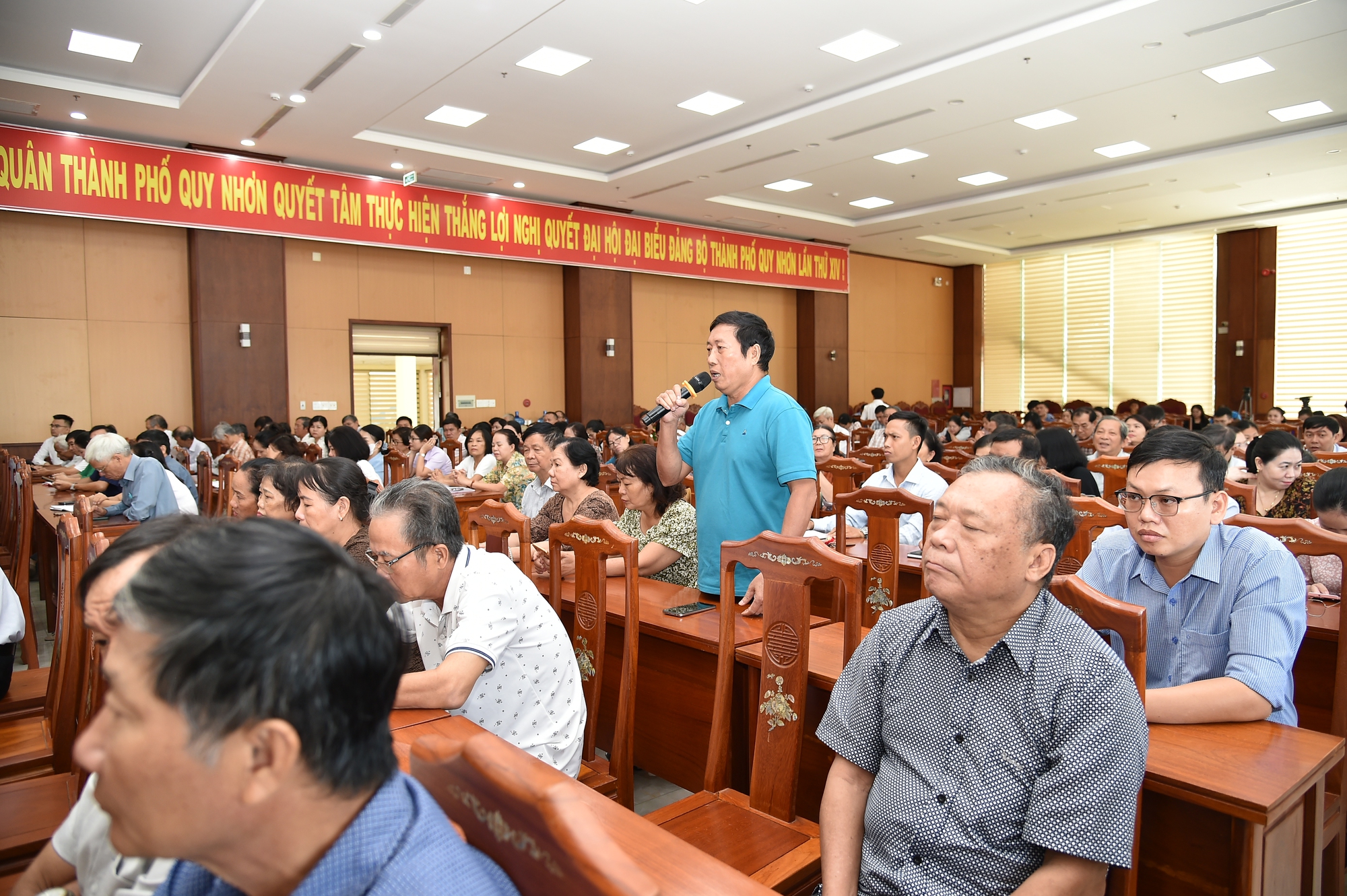 Phó Thủ tướng Hồ Đức Phớc tiếp xúc cử tri phường Quy Nhơn, Gia Lai- Ảnh 4. Phó Thủ tướng Hồ Đức Phớc tiếp xúc cử tri phường Quy Nhơn, Gia Lai- Ảnh 4.