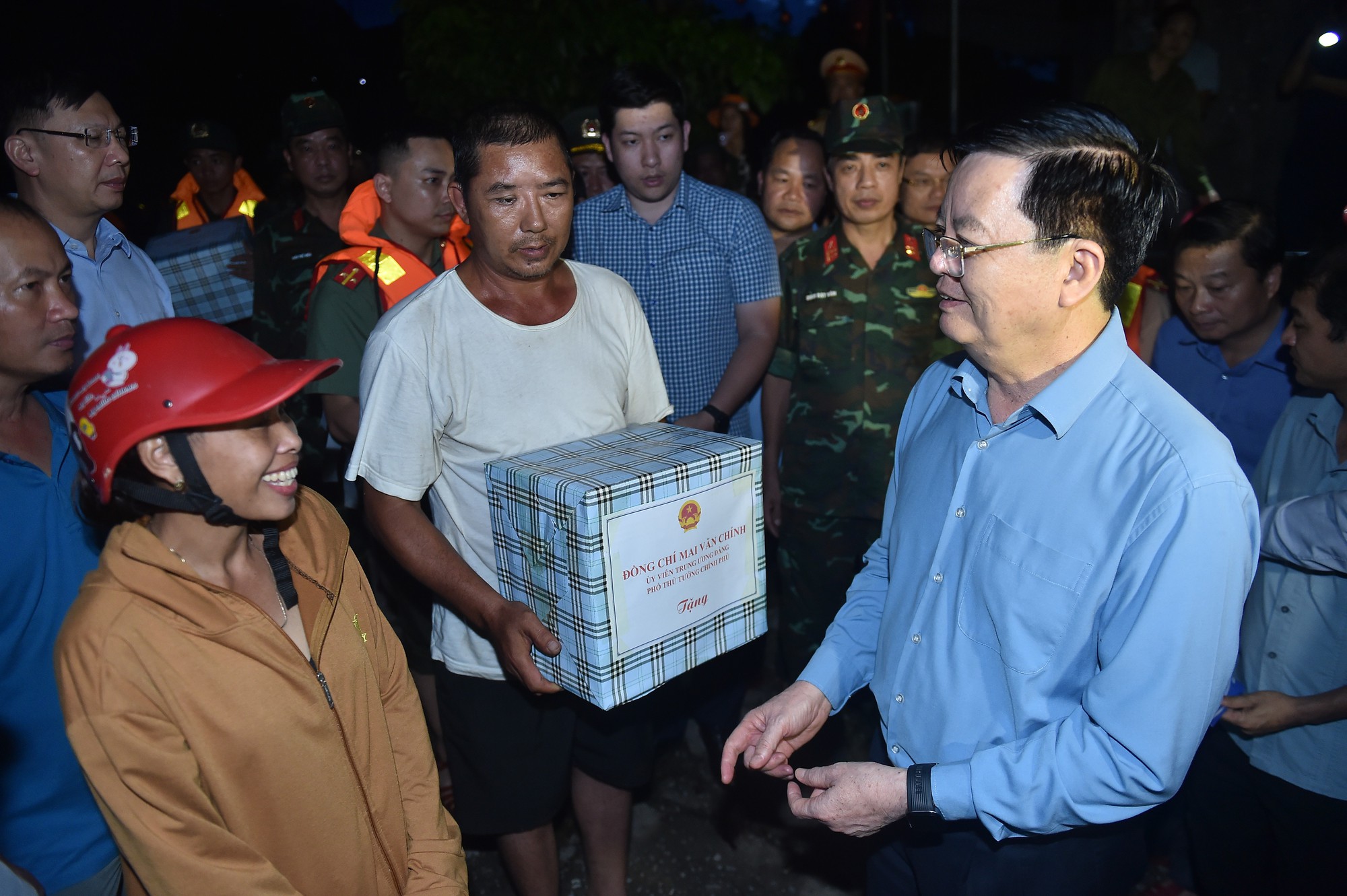 Phó Thủ tướng Mai Văn Chính kiểm tra công tác phòng, chống thiên tai, tình hình mưa lũ tại xã Con Cuông, Nghệ An- Ảnh 4. Phó Thủ tướng Mai Văn Chính kiểm tra công tác phòng, chống thiên tai, tình hình mưa lũ tại xã Con Cuông, Nghệ An- Ảnh 4.