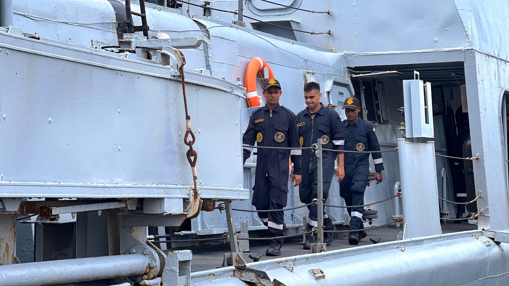 Det indiske marineskipet INS Delhi besøker Da Nang by – Bilde 3. Đoàn tàu Hải quân Ấn Độ Ins Delhi thăm TP. Đà Nẵng- Ảnh 3.