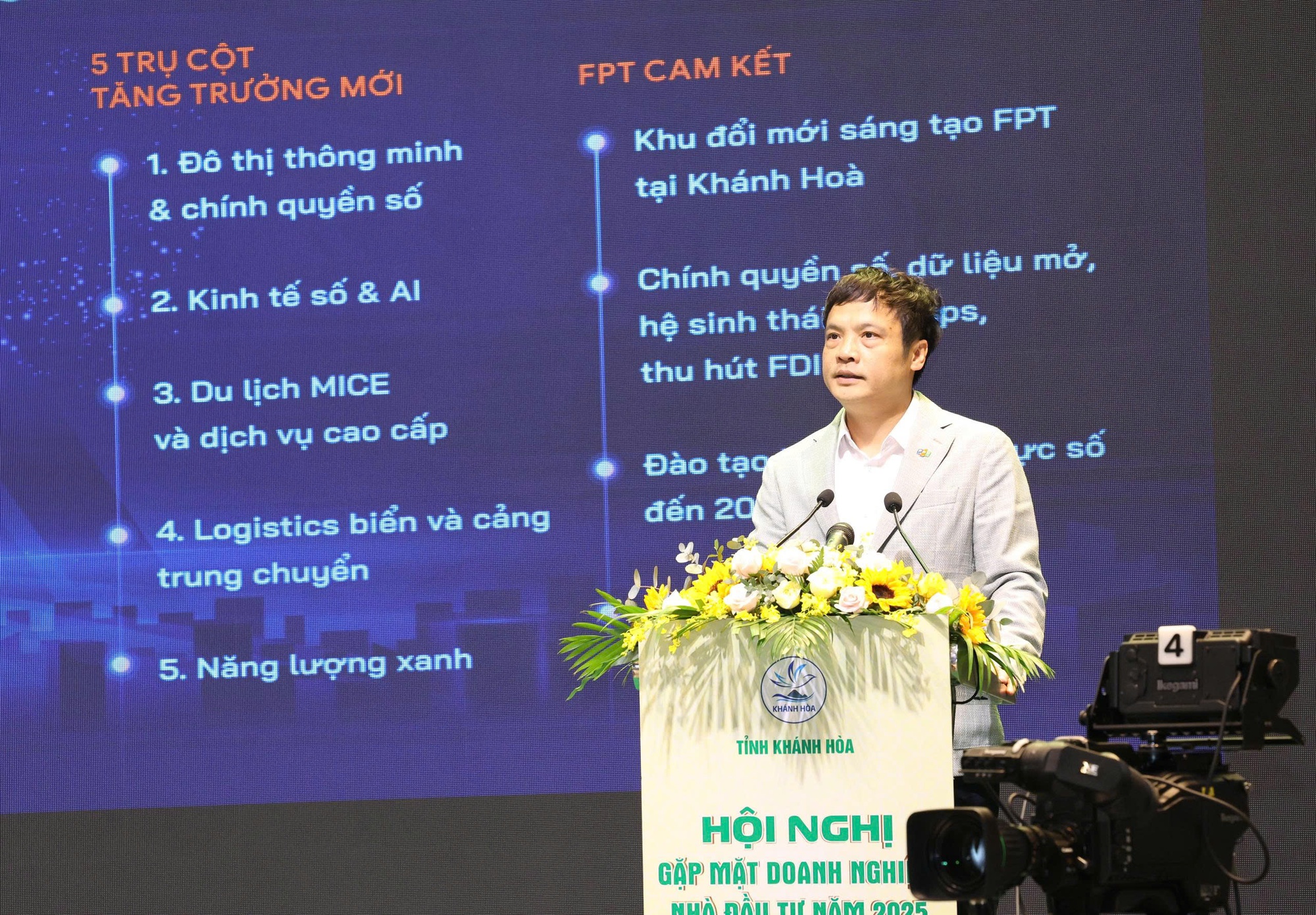 FPT đề xuất 5 hướng chiến lược, cùng Khánh Hòa phát triển đột phá thời kỳ mới- Ảnh 1.
FPT đề xuất 5 hướng chiến lược, cùng Khánh Hòa phát triển đột phá thời kỳ mới- Ảnh 1.