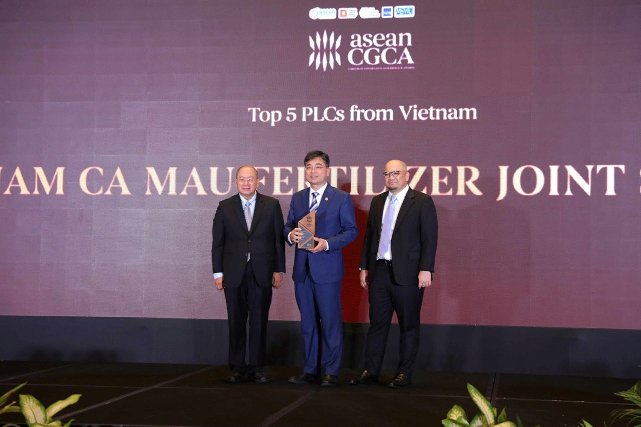 PVCFC được vinh danh Top 5 doanh nghiệp niêm yết Việt Nam ACGS 2024- Ảnh 1. PVCFC được vinh danh Top 5 doanh nghiệp niêm yết Việt Nam ACGS 2024- Ảnh 1.