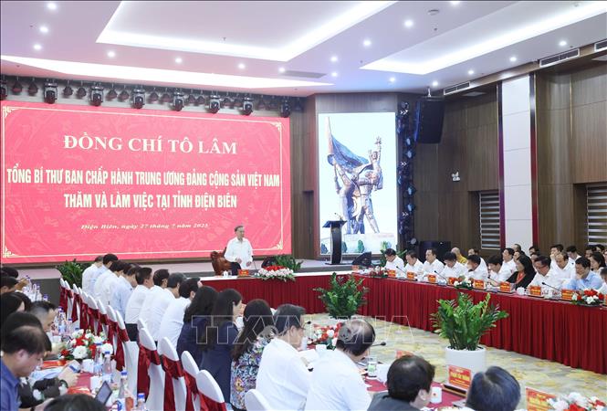 Tổng Bí thư Tô Lâm: Tinh thần 'Điện Biên Phủ' phải tiếp tục được thắp lên như một mệnh lệnh phát triển- Ảnh 3. Tổng Bí thư Tô Lâm: Tinh thần 'Điện Biên Phủ' phải tiếp tục được thắp lên như một mệnh lệnh phát triển- Ảnh 3.