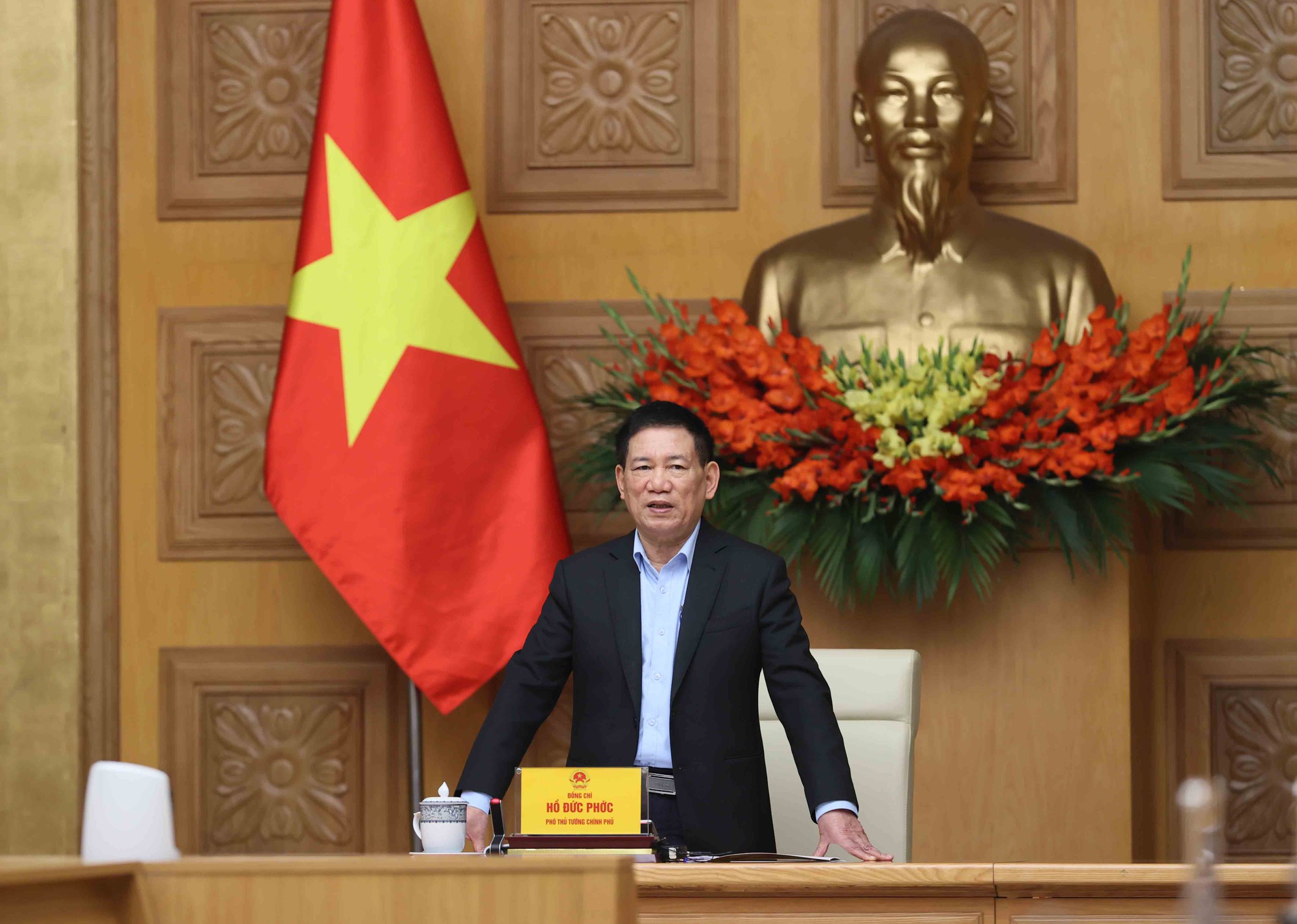 Phó Thủ tướng Hồ Đức Phớc làm Trưởng BCĐTW cải cách chính sách tiền lương, bảo hiểm xã hội và ưu đãi người có công- Ảnh 1. Phó Thủ tướng Hồ Đức Phớc làm Trưởng BCĐTW cải cách chính sách tiền lương, bảo hiểm xã hội và ưu đãi người có công- Ảnh 1.