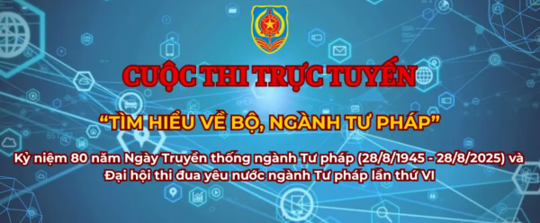 Gần 80 nghìn lượt dự thi cuộc thi trực tuyến ‘Tìm hiểu về Bộ, ngành Tư pháp’- Ảnh 1. Gần 80 nghìn lượt dự thi cuộc thi trực tuyến ‘Tìm hiểu về Bộ, ngành Tư pháp’- Ảnh 1.