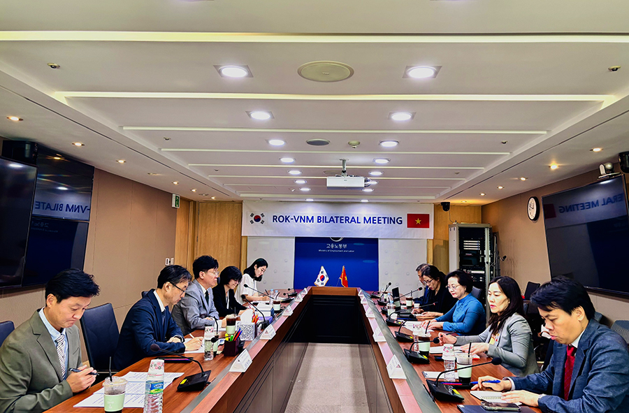 Việt Nam - Hàn Quốc bàn giải pháp tăng chỉ tiêu tiếp nhận lao động- Ảnh 2. Việt Nam - Hàn Quốc bàn giải pháp tăng chỉ tiêu tiếp nhận lao động- Ảnh 2.