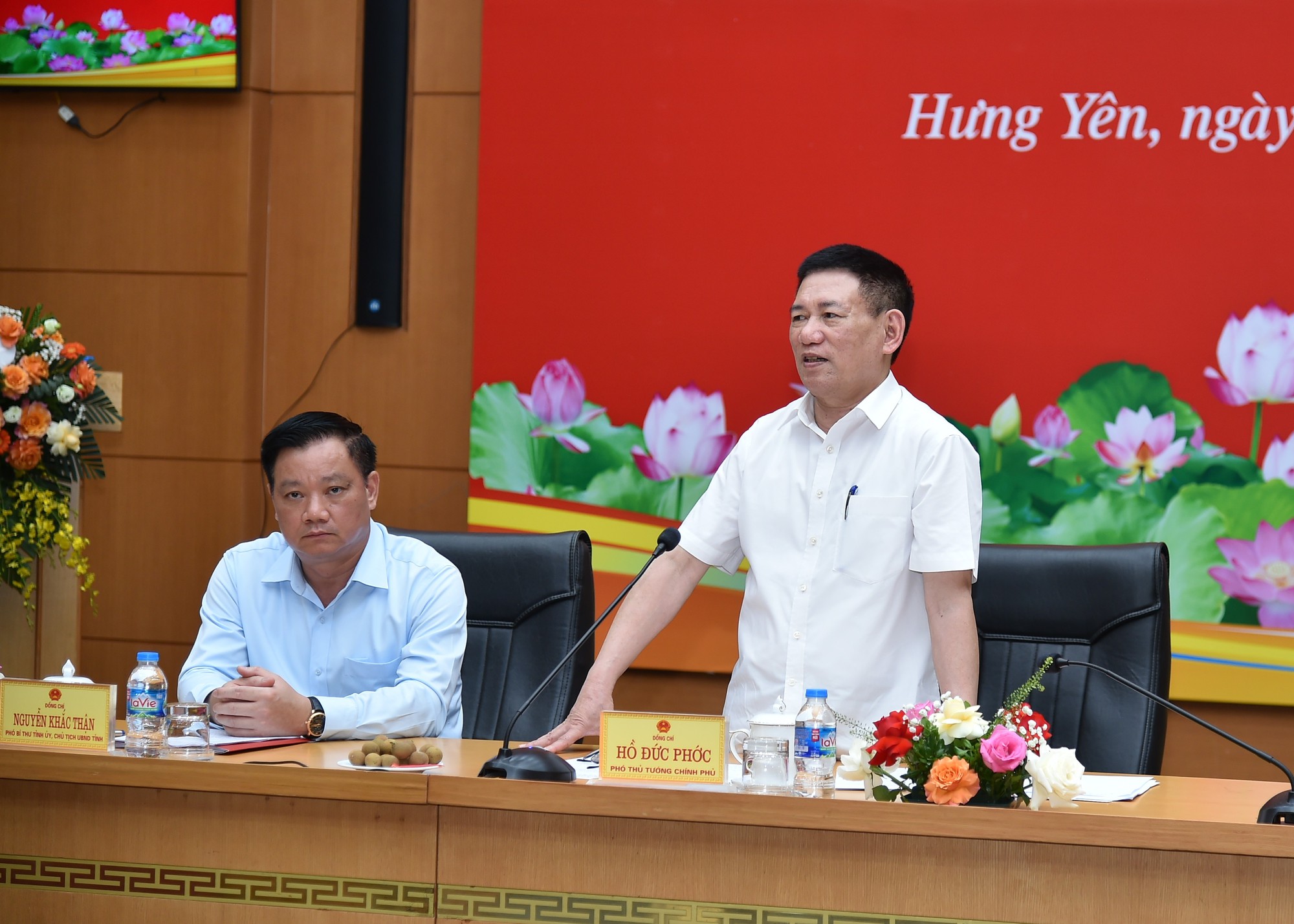 Phó Thủ tướng Hồ Đức Phớc làm việc với tỉnh Hưng Yên- Ảnh 4. Phó Thủ tướng Hồ Đức Phớc làm việc với tỉnh Hưng Yên- Ảnh 4.