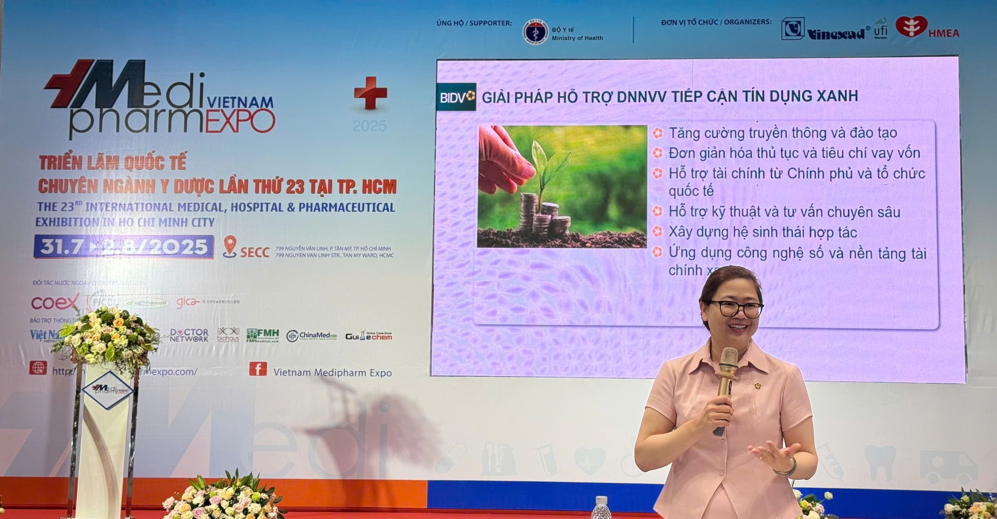 BIDV mở rộng dòng vốn xanh cho ngành Dược và Thiết bị y tế- Ảnh 1.