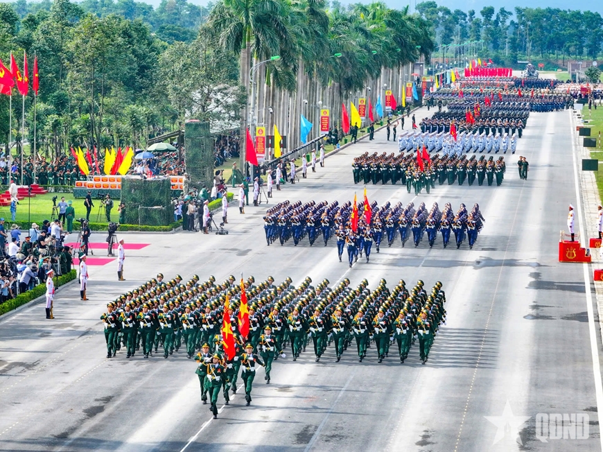 16.000 chiến sĩ quân đội, công an cùng hệ thống vũ khí, khí tài hiện đại tổng hợp luyện diễu binh lần thứ 3- Ảnh 1. 16.000 chiến sĩ quân đội, công an cùng hệ thống vũ khí, khí tài hiện đại tổng hợp luyện diễu binh lần thứ 3- Ảnh 1.