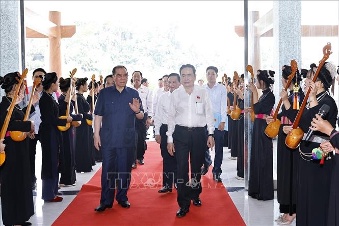 Chủ tịch Quốc hội: Tuyên Quang phát huy chủ nghĩa anh hùng cách mạng trong xây dựng và bảo vệ Tổ quốc- Ảnh 1.