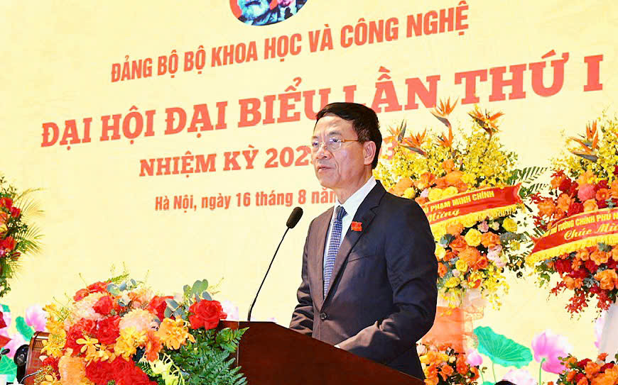 Nhiệm kỳ đặc biệt quan trọng của Đảng bộ Bộ KH&CN với nhiều 'lần đầu tiên'- Ảnh 1.