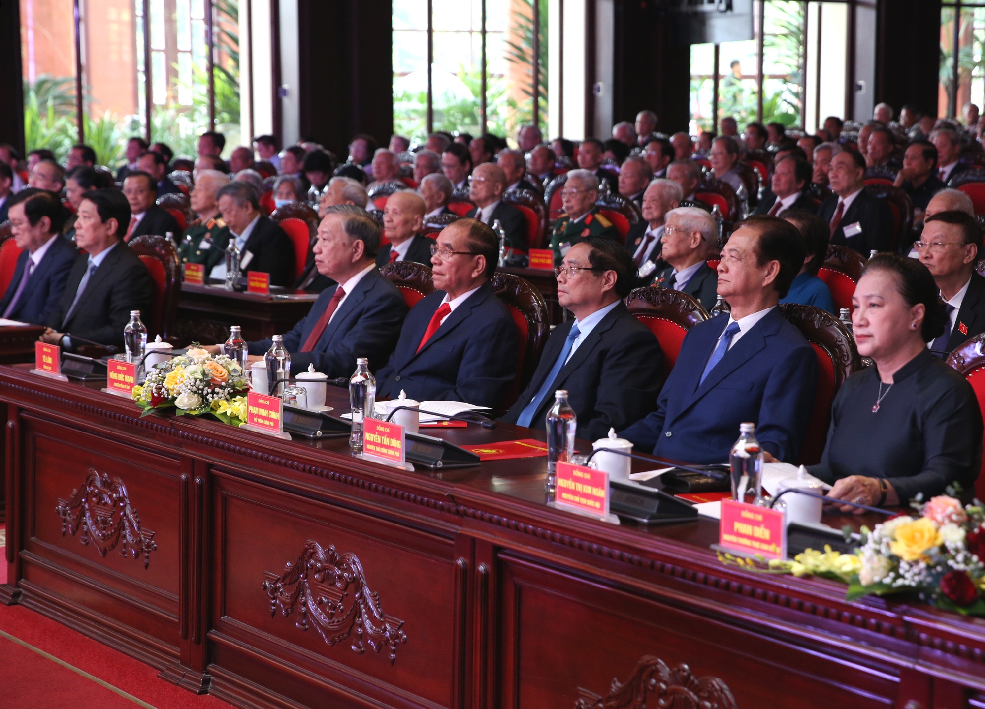 Chùm ảnh: Tổng Bí thư Tô Lâm gặp mặt các đồng chí lãnh đạo, nguyên lãnh đạo Đảng và Nhà nước, các ban, bộ, ngành- Ảnh 2.