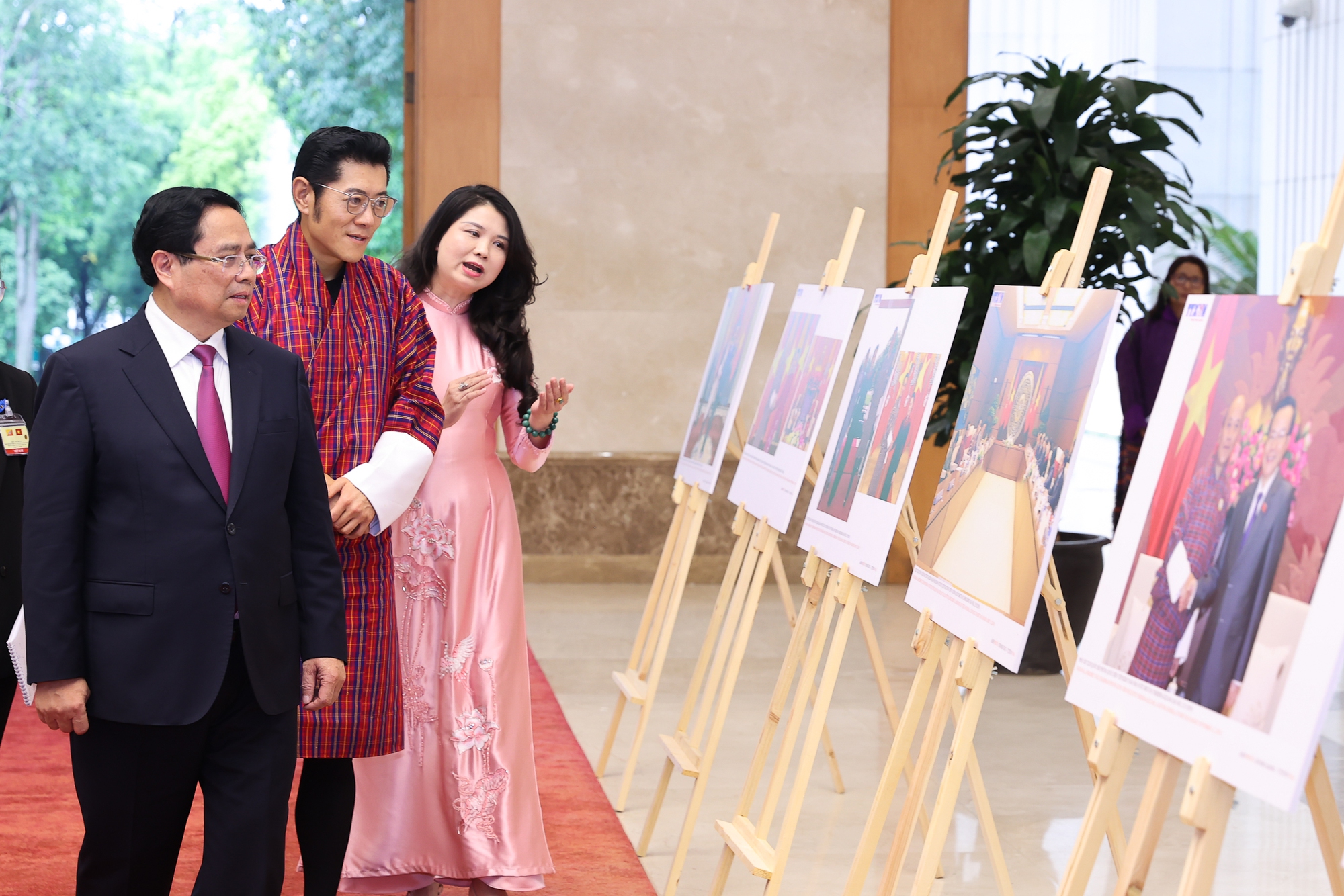 Thủ tướng Phạm Minh Chính hội kiến Quốc vương Bhutan- Ảnh 2. Thủ tướng Phạm Minh Chính hội kiến Quốc vương Bhutan- Ảnh 2.