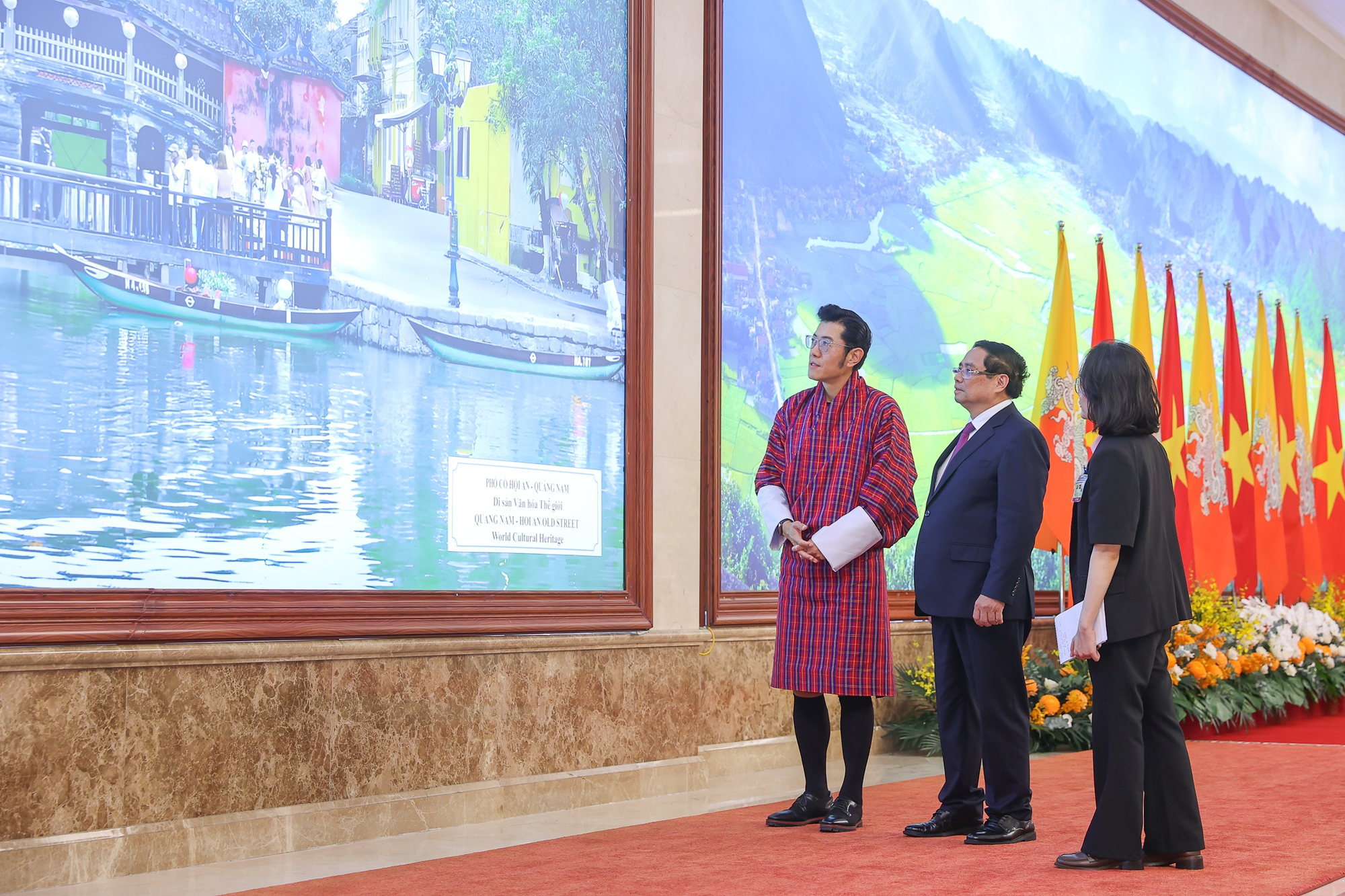 Thủ tướng Phạm Minh Chính hội kiến Quốc vương Bhutan- Ảnh 3. Thủ tướng Phạm Minh Chính hội kiến Quốc vương Bhutan- Ảnh 3.