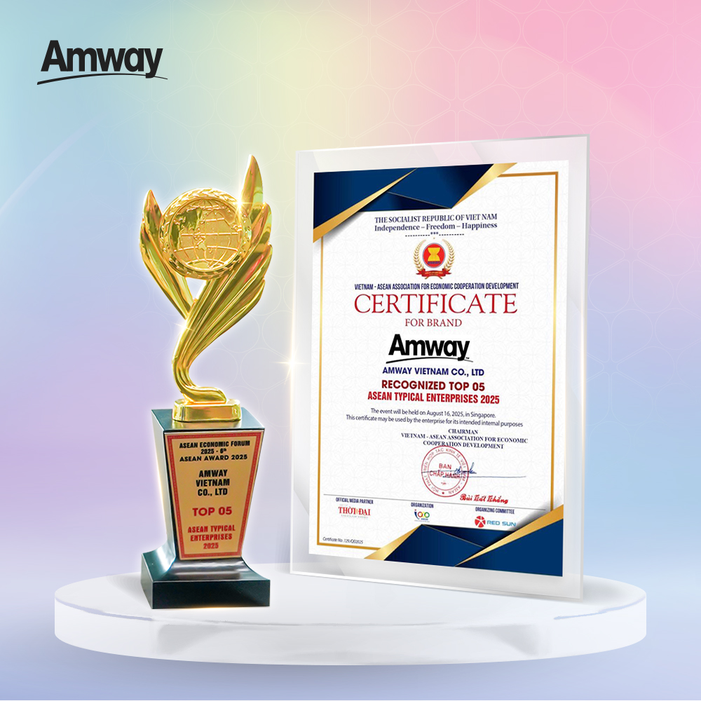 Amway Việt Nam: Khẳng định uy tín và vị thế hàng đầu trong Top 5 doanh nghiệp tiêu biểu ASEAN - Ảnh 2.