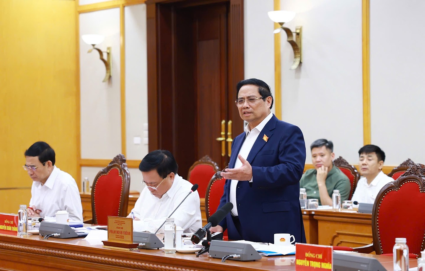 Hai Tổ công tác của Bộ Chính trị làm việc với Ban Thường vụ Tỉnh ủy các tỉnh Sơn La, Thanh Hóa, Bắc Ninh, Lạng Sơn- Ảnh 1.