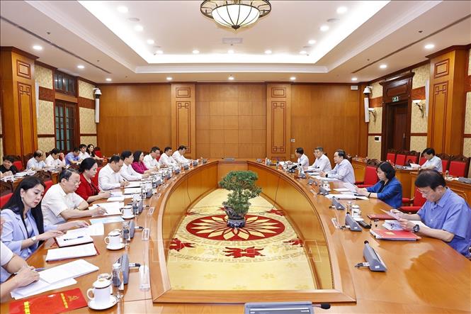 Hai Tổ công tác của Bộ Chính trị làm việc với Ban Thường vụ Tỉnh ủy các tỉnh Sơn La, Thanh Hóa, Bắc Ninh, Lạng Sơn- Ảnh 4.