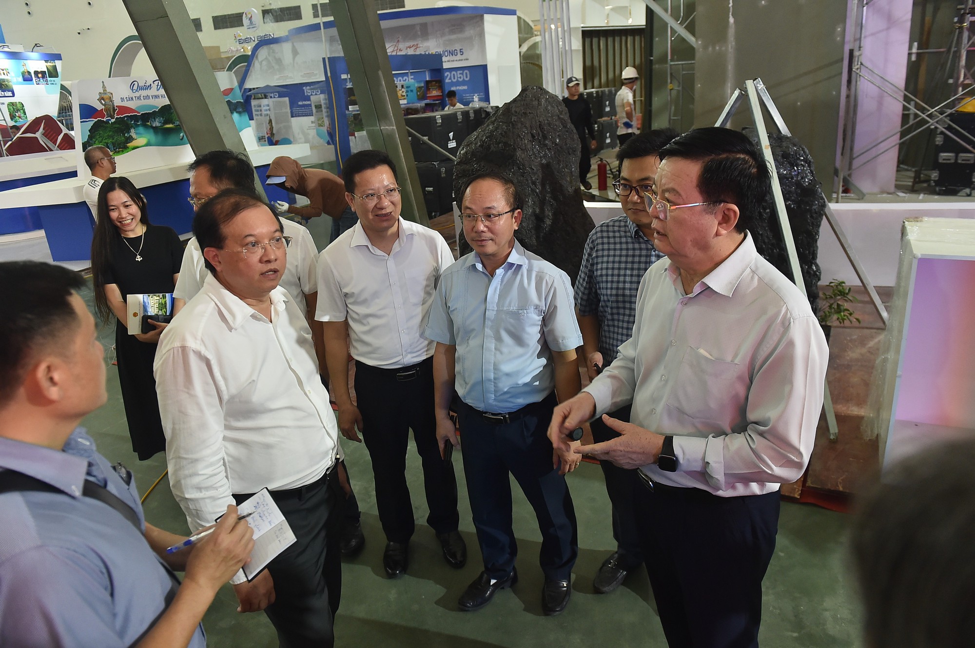 Chuẩn bị các điều kiện tốt nhất cho sơ duyệt, tổng duyệt Triển lãm thành tựu 80 năm Quốc khánh- Ảnh 3.