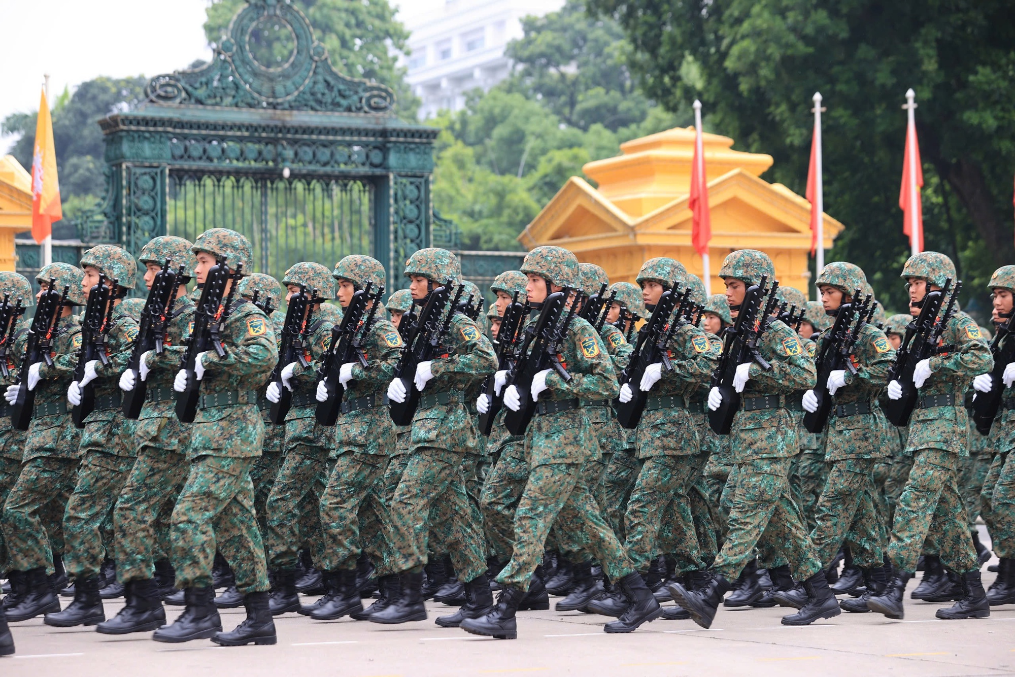 Cập nhật: Các lực lượng sẵn sàng tổng hợp luyện diễu binh, diễu hành A80- Ảnh 4. Cập nhật: Các lực lượng sẵn sàng tổng hợp luyện diễu binh, diễu hành A80- Ảnh 4.