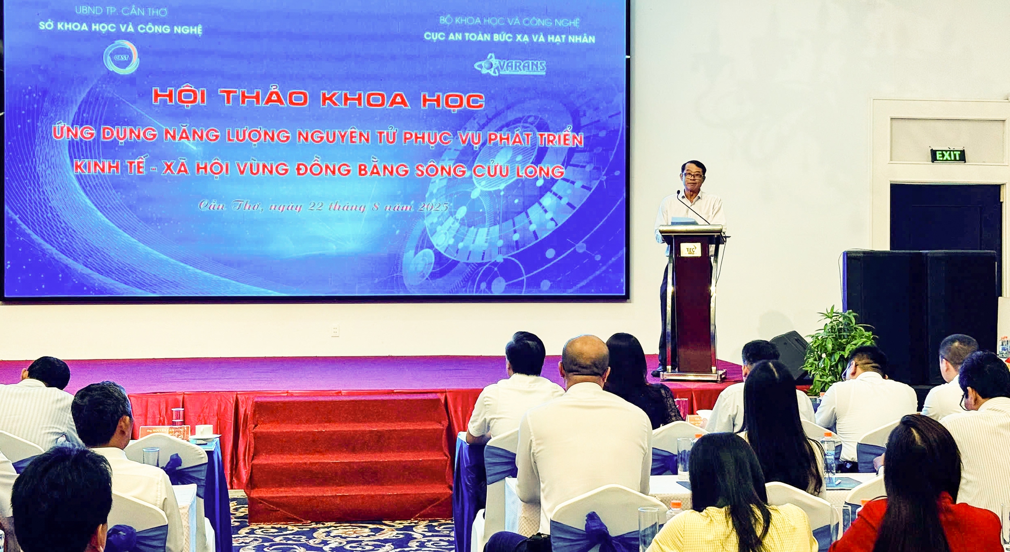 Đẩy mạnh ứng dụng năng lượng nguyên tử phục vụ phát triển ĐBSCL- Ảnh 1. Đẩy mạnh ứng dụng năng lượng nguyên tử phục vụ phát triển ĐBSCL- Ảnh 1.