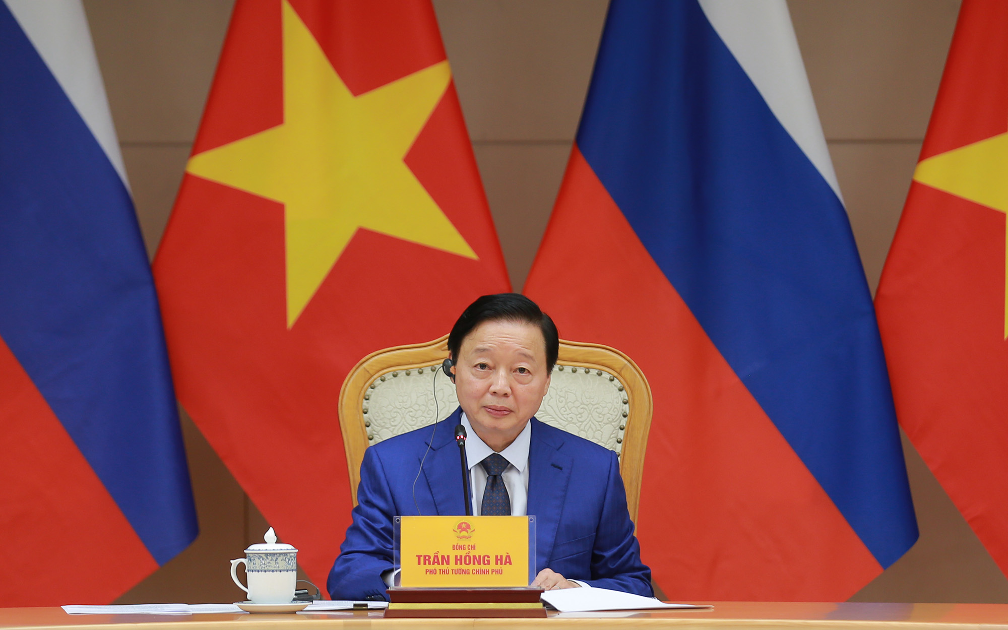 Việt Nam, Nga tiếp tục thúc đẩy mạnh mẽ hợp tác kinh tế, thương mại, giáo dục, nhân văn- Ảnh 1. Việt Nam, Nga tiếp tục thúc đẩy mạnh mẽ hợp tác kinh tế, thương mại, giáo dục, nhân văn- Ảnh 1.