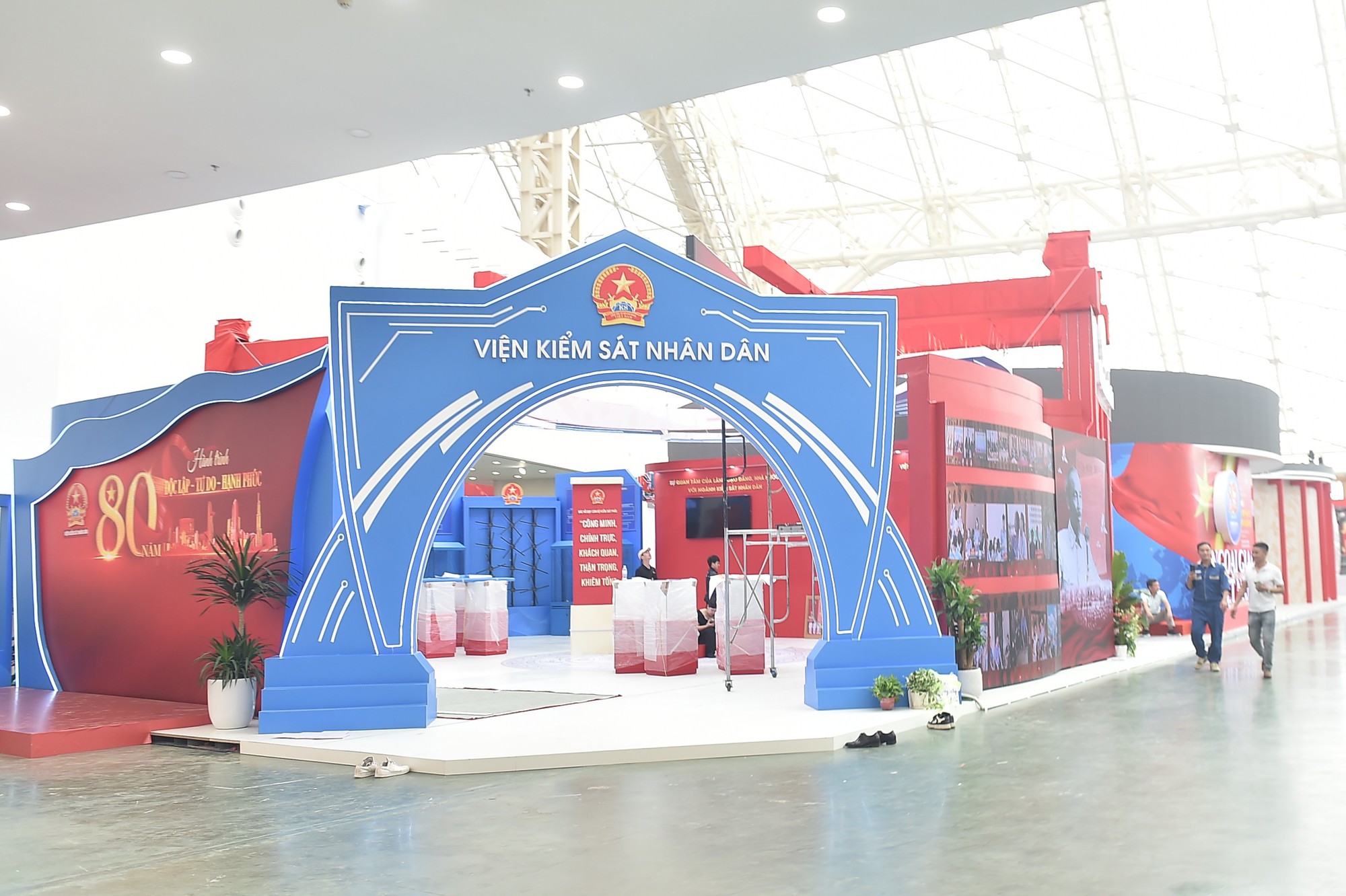 Khu trưng bày ngoài trời Triển lãm thành tựu Đất nước phải đặc sắc, điển hình, tiêu biểu- Ảnh 9.
